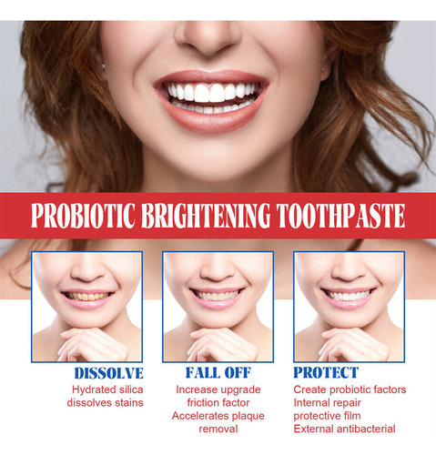 Pasta De Dientes Blanqueadora Con Probióticos Sp-6 120 G*2