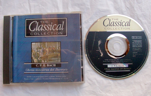 C. P. E. Bach - Obras Maestras / Cd Classical Collection 