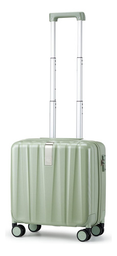 Maleta Rigida De Mano Para Viajes Color Verde Bambu 16 Inch