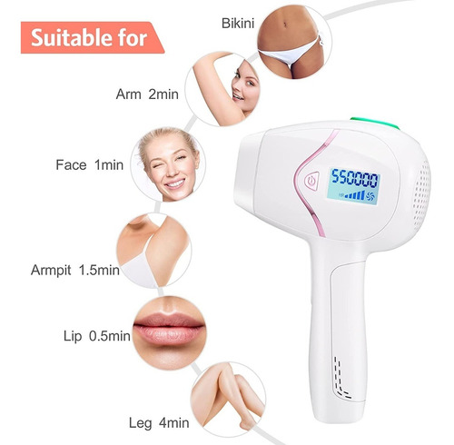 Máquina Depiladora Laser Ipl Permanente Axilas Piernas