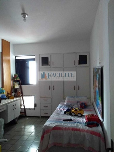 Imagem 5 de 12 de 2758 - Apartamento Para Vender, Manaíra, João Pessoa, Pb - 22375
