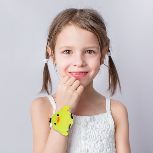 Pulsera De Peluche Con Forma De Bofetada Con Forma De Pollo,