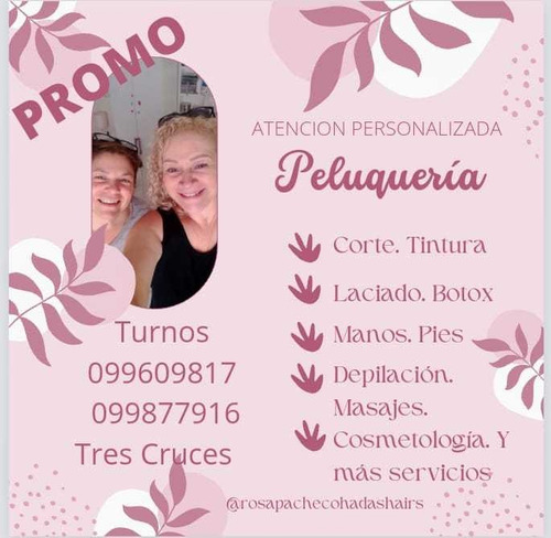 Imagen 4 de 5 de Peluquería Y Estética (agenda Al Wp) Promo Amigas 2x1