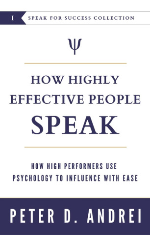 Libro Cómo Hablan Las Personas Altamente Efectivas-inglés