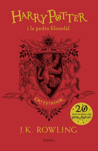 Harry Potter I La Pedra Filosofal (gryffindor)