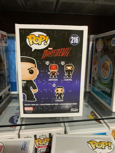 Funko Pop 216 Chase Marvel Dardevil Punisher Chase (Usado)