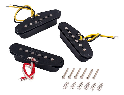 1 Juego / 3 Piezas Alnico 5 Alnico V Single Coil Pickup Sss