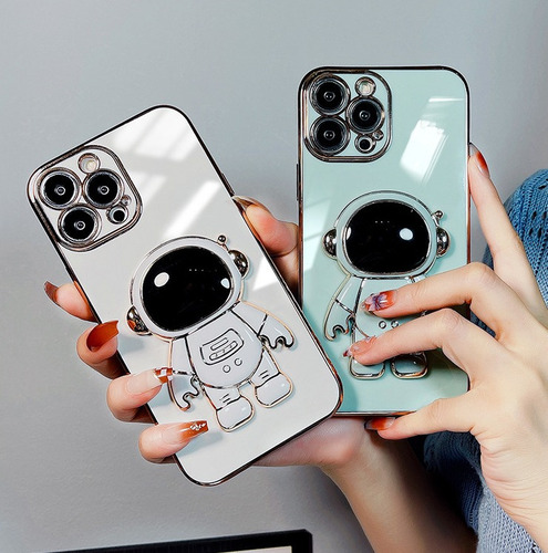 Funda Teléfono Caramelo Color Astronaut Stand For Samsung