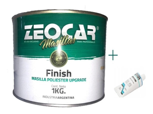 Imagen 3 de 8 de Zeocar Masilla Finish Poliester X 1 Kg