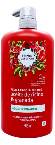  Acondicionador Herbal Essences Aceite Ricino Y Granada 958