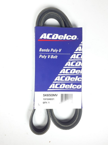 Correa Unica Grand Vitara 4 Cil 5pk1650 Acdelco Mlv547045128
