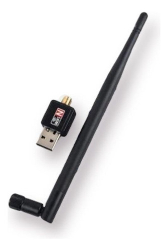 Adaptador Wifi Usb 600mbps Antena 802.iin 802-1 Wireless