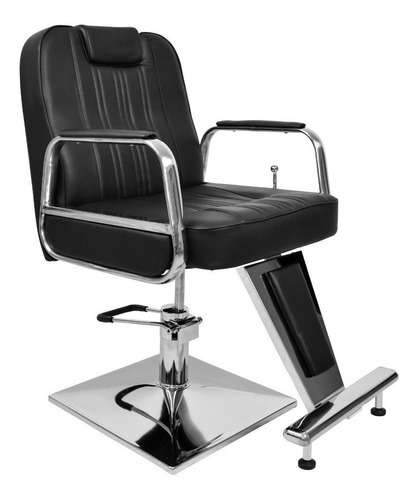Imagen 2 de 8 de Sillón Reclinable Para Barbero Modelo Inglés Marca Famusa