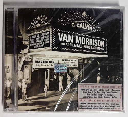 Cd Original Van Morrison  At The Movies - Soundtrack Hits