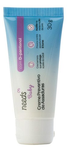 Creme Preventivo De Assaduras Needs 30g