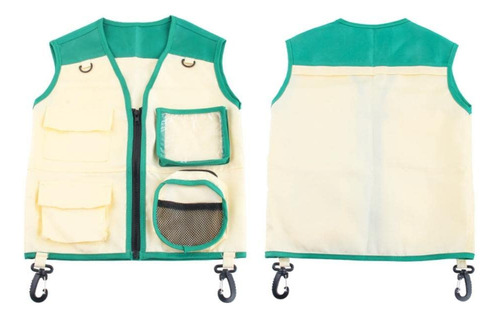 Kit Explorador Al Aire Libre Para Niños, Juego De Chaleco Y Sombrero, Kit De Explorador, Juego De Rol, Cosplay Para Explorador De Insectos, Zookeeper