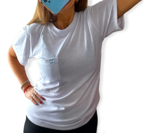 Imagen 4 de 9 de Remera Blanca Argentina Mundial Unisex S Al Xl