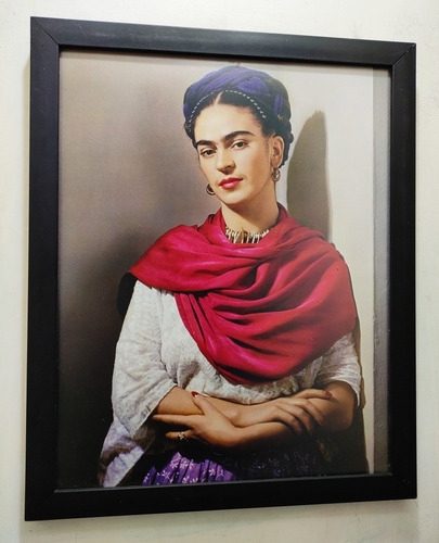 Litografía De Imagen De Frida Kahlo 55 X 45 Cms