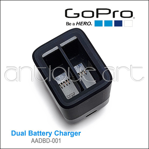 A64 Cargador Dual Gopro Aadbd-001 Original Para Hero7 6 5 (Usado)