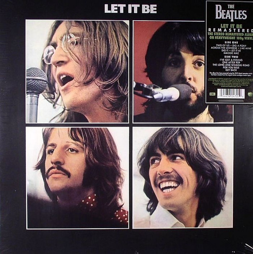 Imagen 1 de 3 de Vinilo Beatles The Let It Be Lp Nuevo En Stock