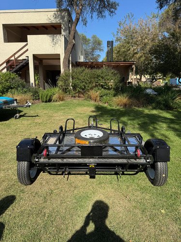 Trailer Para Tres Motos Apto Alta Velocidad Capac 700kg 0km