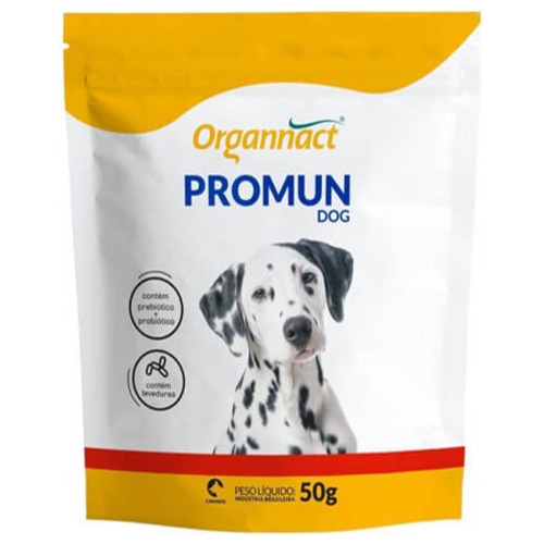 Promun Dog Organnact 50g Suplemento Vitamínico Para Cachorro