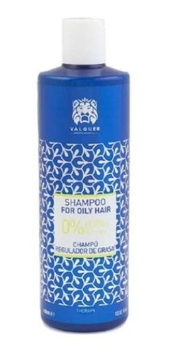 Valquer Champu Regulador De Grasa 400 Ml Shampoo