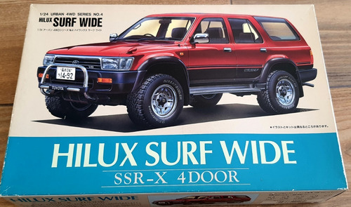 Aoshima Hilux Surf Wide Ssr-x 4 Door Camioneta Armar 1/24