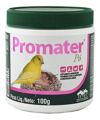 Promater Pó Vetnil Reprodução 100 G Original