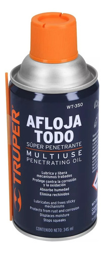 Aceite Multiusos Aerosol Afloja Todo 345ml (12oz) Truper