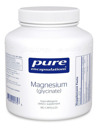 Pure Encapsulations - Magnesium (glycinate) - Supports Enzym