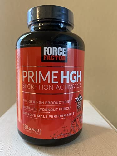 Suplemento Ativador De Secreção De Hgh Force Factor Prime P