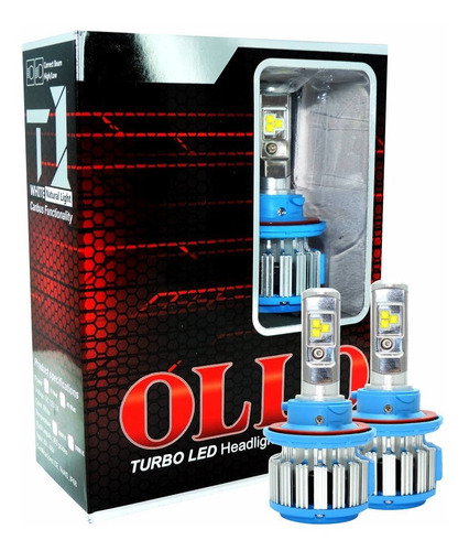 Luces Led Carros Luz Ollo 80w/8000lm H4/h13 Canbus Bombillo