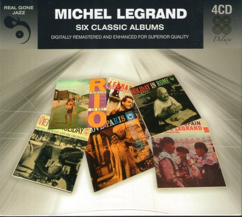 Michel Legrand - Six Classic Albums 4cd