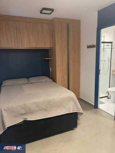 Imagem 4 de 15 de Lindo Apartamento Studio Totalmente Mobiliado - Ai30000