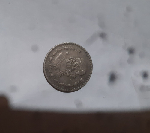 1 Peso De Morelos De 19mode1958 Made Morelosneda De Un Peso 