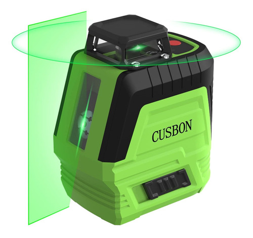 Cusbon Nivel Laser Linea Verde Autonivelante Vertical 360