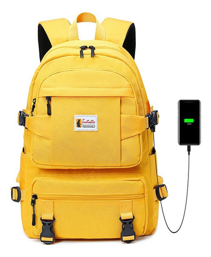 Mochilas Escolares For Adolescentes, Al Aire Libre, Mochila De Viaje, Mochila For Computadora Portátil For Niños Y Niñas