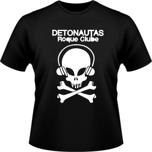 Camiseta Camisa Detonautas Roque Clube Banda  Rock