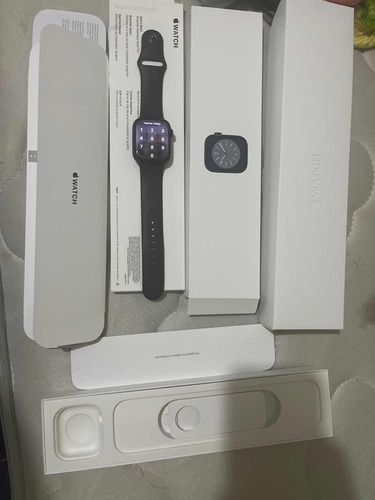 Apple Watch Serie 8 De 45 Mm Color Azul Oscuro (4 Meses Uso)