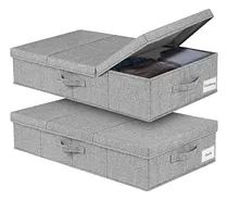 Comprar Almacenamiento Debajo De La Cama Paquete De 2 Recipientes