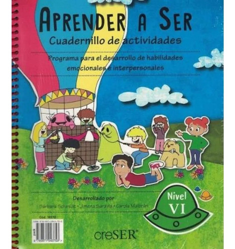 Aprender A Ser 6 - Cuadernillo De Actividades - Creser 