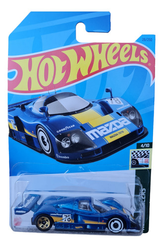 Hot Wheels N° 28 Mazda 787b 4/10 Retroracers