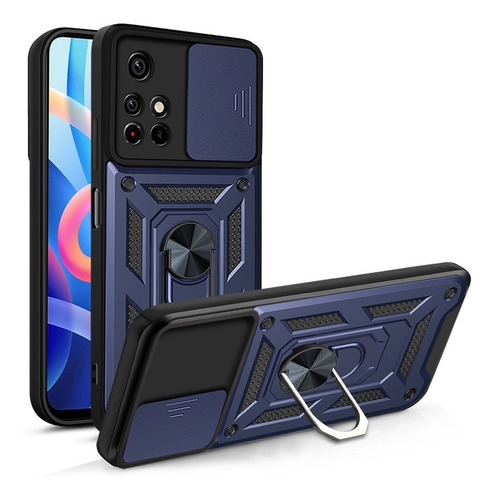 Funda Uso Rudo Poco M4 Pro 5g / Note 11 5g + Mica Protectora