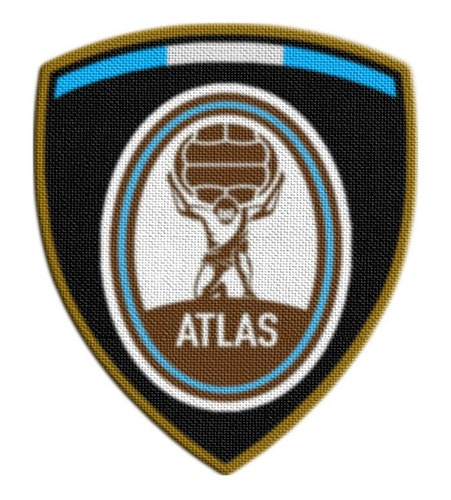 Parche Escudo Black Atlas