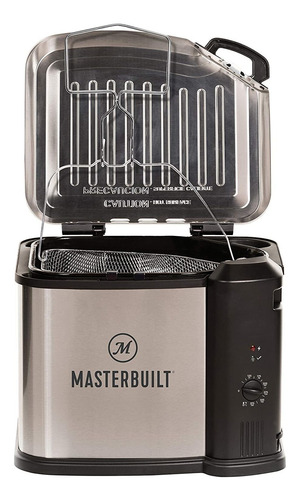 Imagen 2 de 8 de Masterbuilt Mb20012420 Freidora Electrica, Caldera, Vaporera
