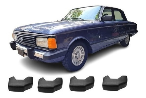 Ford Falcon 1982 / 1987 Juego De 4 Uñas Kit De 4 Negras !!