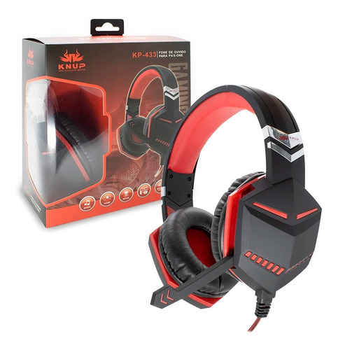 Fone Headset Gamer Knup Para Ps4 E Xbox One