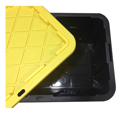 Kit 2 Caja Plástico Almacenamiento Profesional 102 Lt Envío