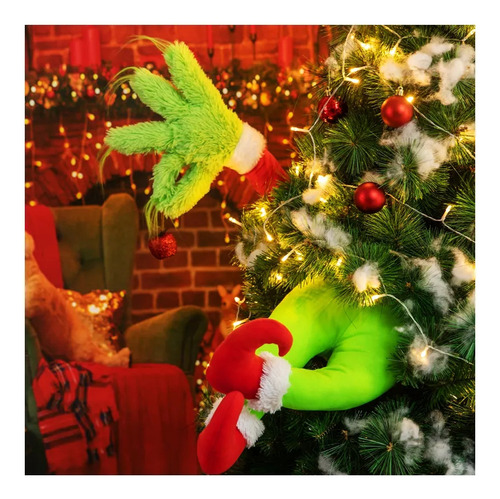 Decoración Colgante Del Árbol De Navidad 2pcs Grinch 2024